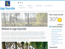 Tablet Screenshot of lagevuursche.com